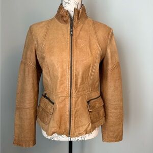 Jakett New York Leather Jacket. Women’s Medium